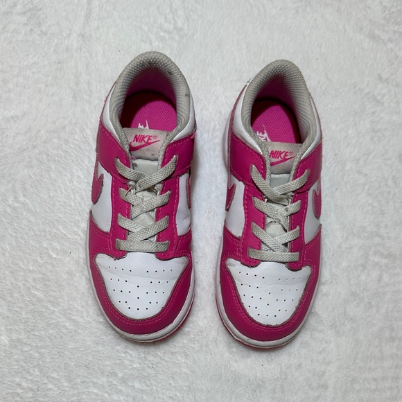 Nike Other - Nike Kids Sneakers in Pink and White size 10 VGUC